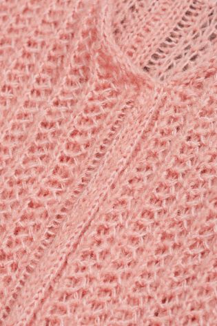 Pink Knitted Jumper